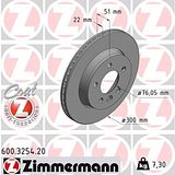 Zimmermann 300mm Brake Disc Set (2 pcs) 600.3254.20