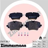 Zimmermann Brake Pad Set 256.1718.51