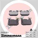 Zimmermann Brake Pad Set 250.2818.01