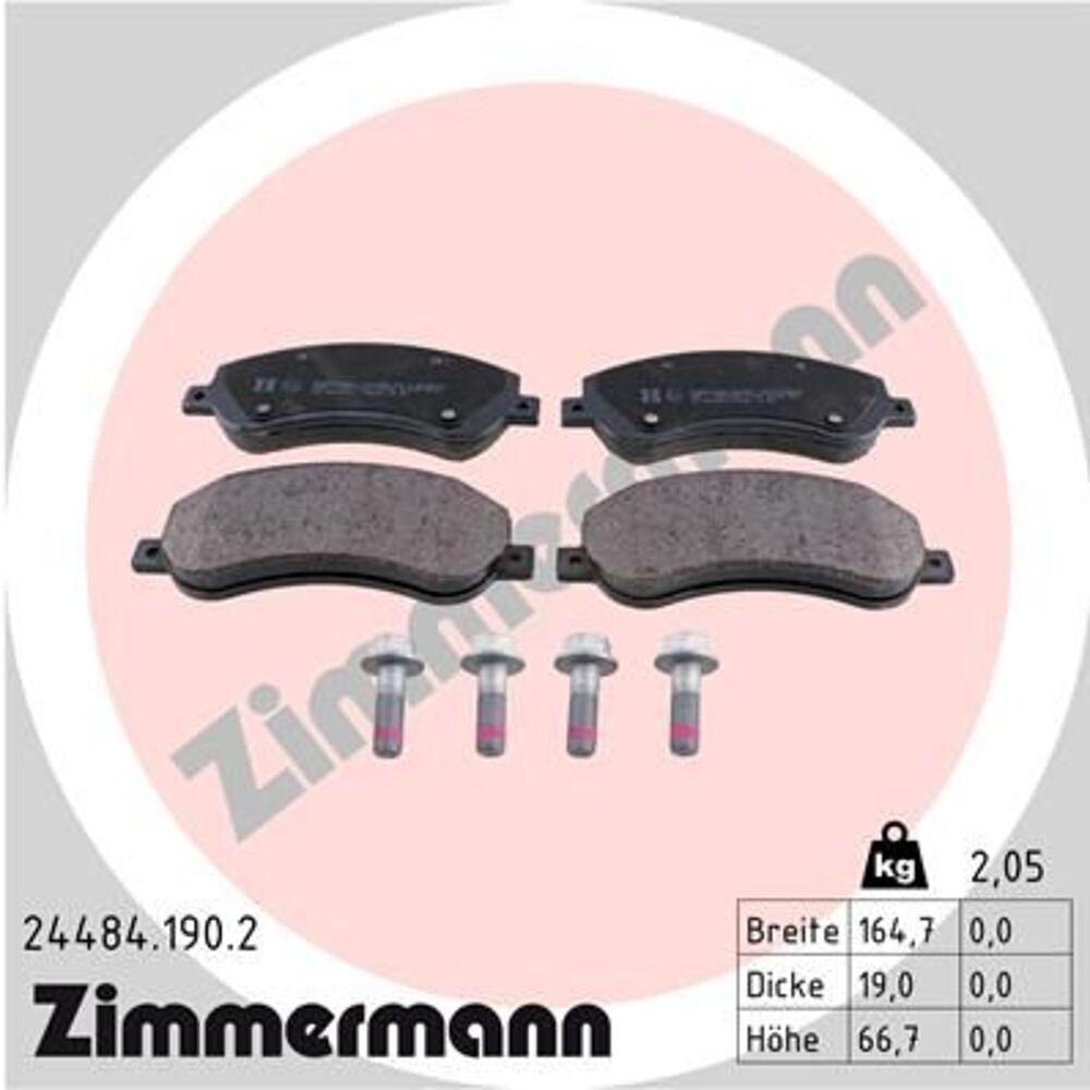 Zimmermann Brake Pad Set 244.8419.02