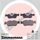 Zimmermann Brake Pad Set 239.3517.51