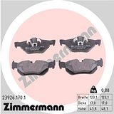 Zimmermann Brake Pad Set 239.2617.01
