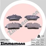 Zimmermann Brake Pad Set 239.1517.51