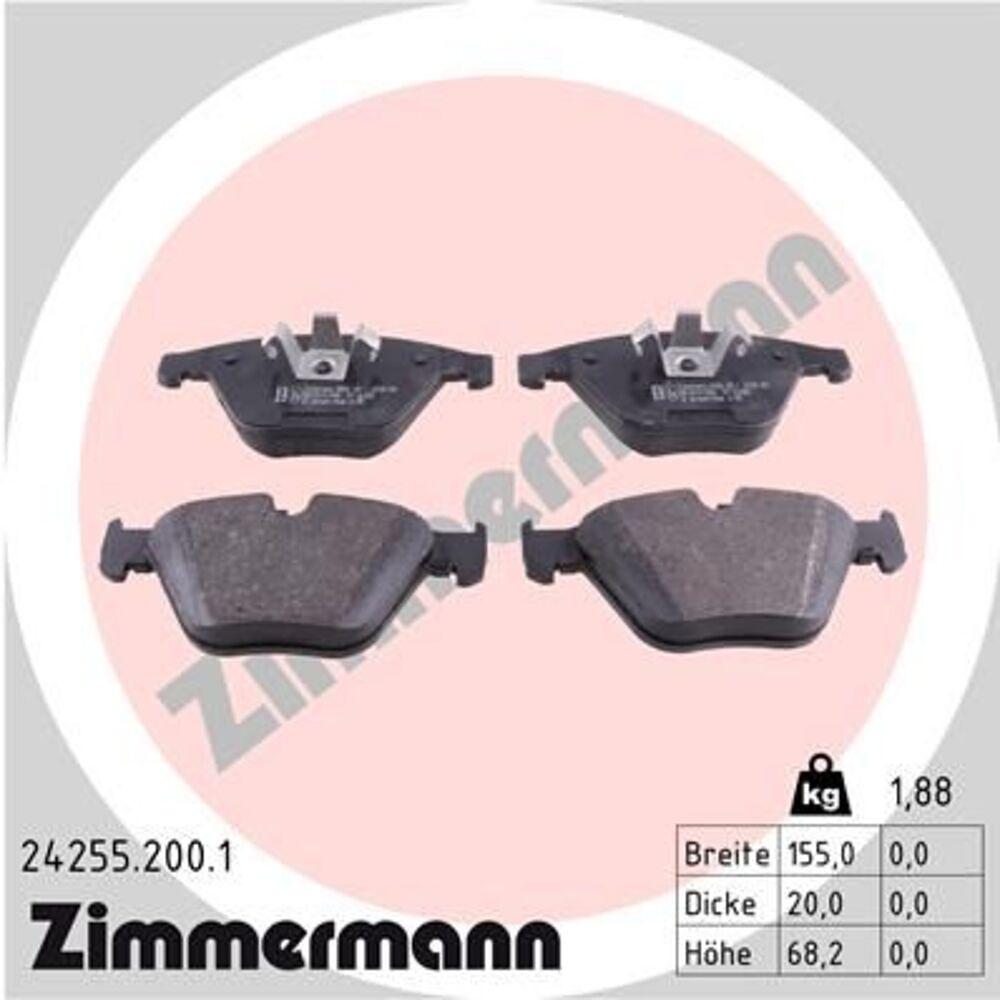 Zimmermann Brake Pad Set 242.5520.01