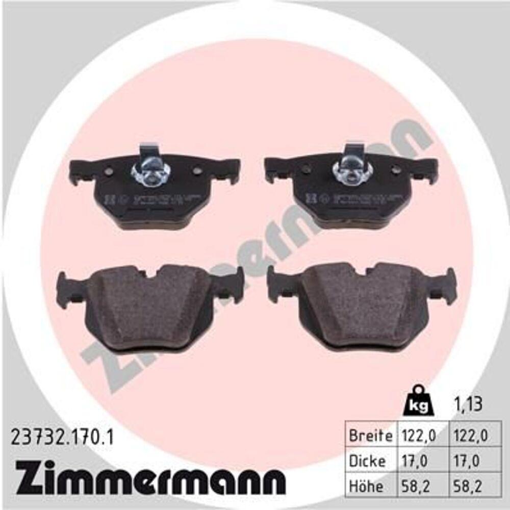 Zimmermann Brake Pad Set 237.3217.01