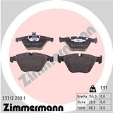 Zimmermann Brake Pad Set 233.1220.01