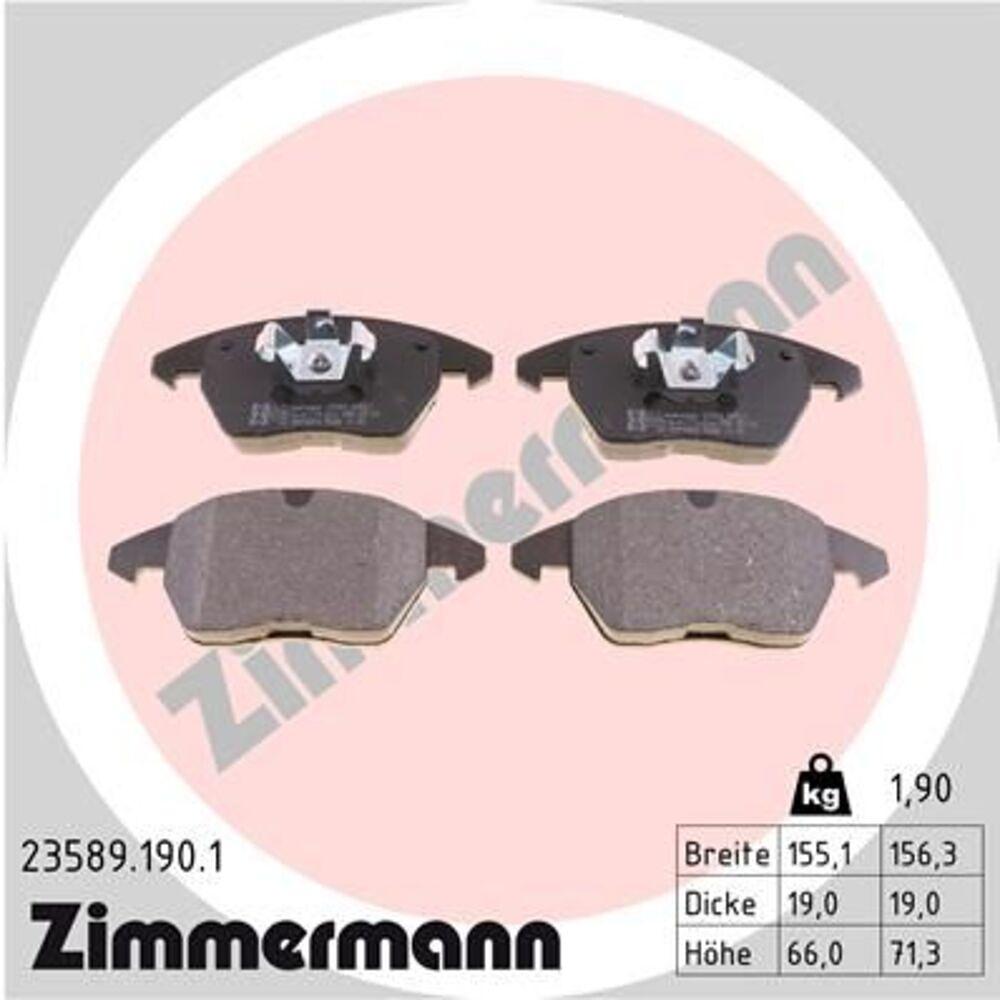 Zimmermann Brake Pad Set 235.8919.01