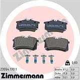 Zimmermann Brake Pad Set 235.5417.01