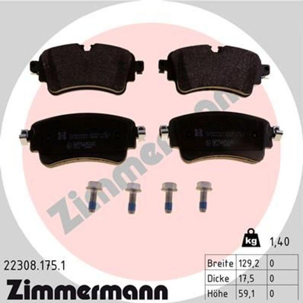 Zimmermann Brake Pad Set 223.0817.51