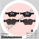 Zimmermann Brake Pad Set 231.8319.51
