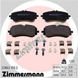 Zimmermann Brake Pad Set 228.0219.02
