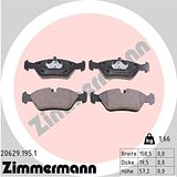 Zimmermann Brake Pad Set 206.2919.51