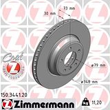 Zimmermann 348mm Brake Disc Set (2 pcs) 150.3441.20