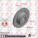 Zimmermann 294mm Brake Disc Set (2 pcs) 150.3436.20