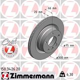 Zimmermann 300mm Brake Disc Set (2 pcs) 150.3426.20