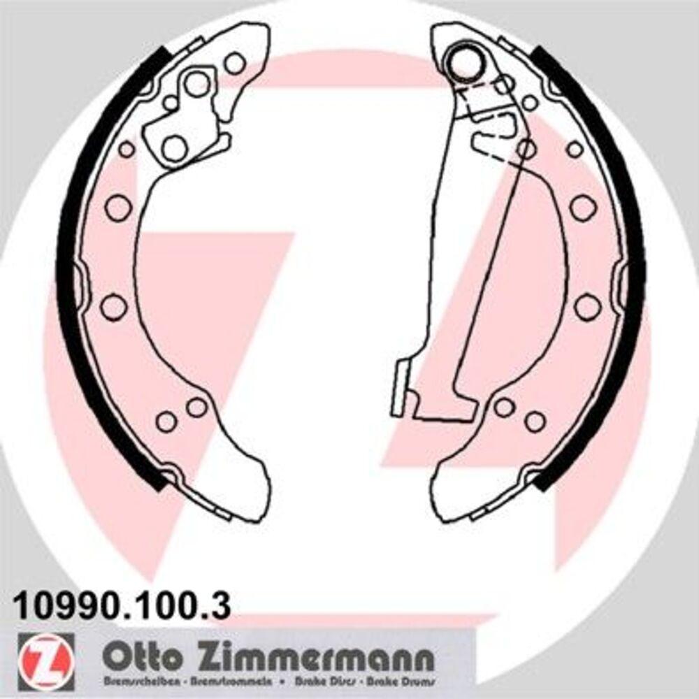 Zimmermann Brake Pad Set 109.9010.03