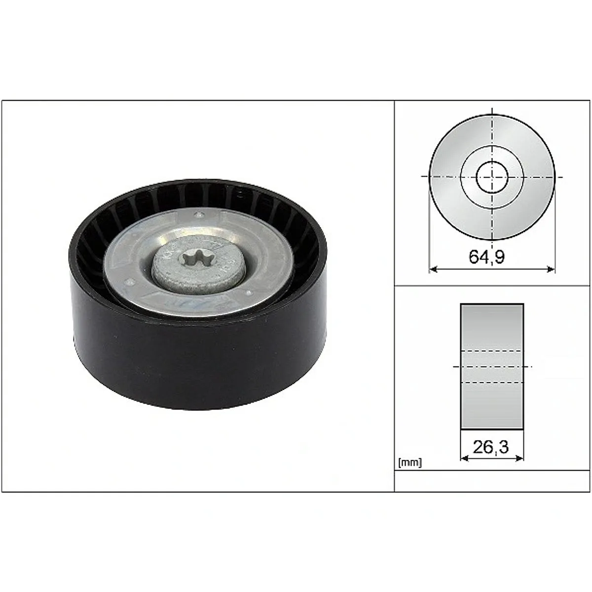 INA Deflection Pulley 532090510