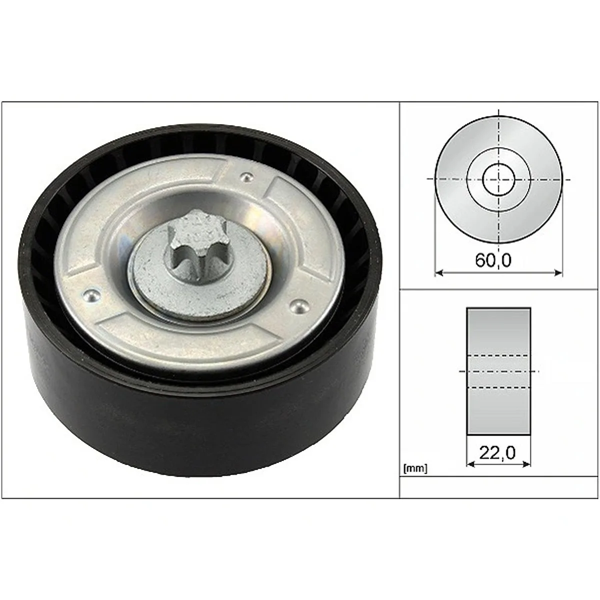 INA Deflection Pulley 532079810