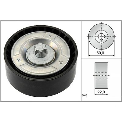 INA Deflection Pulley 532079810