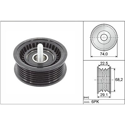 INA Deflection Pulley 532078410