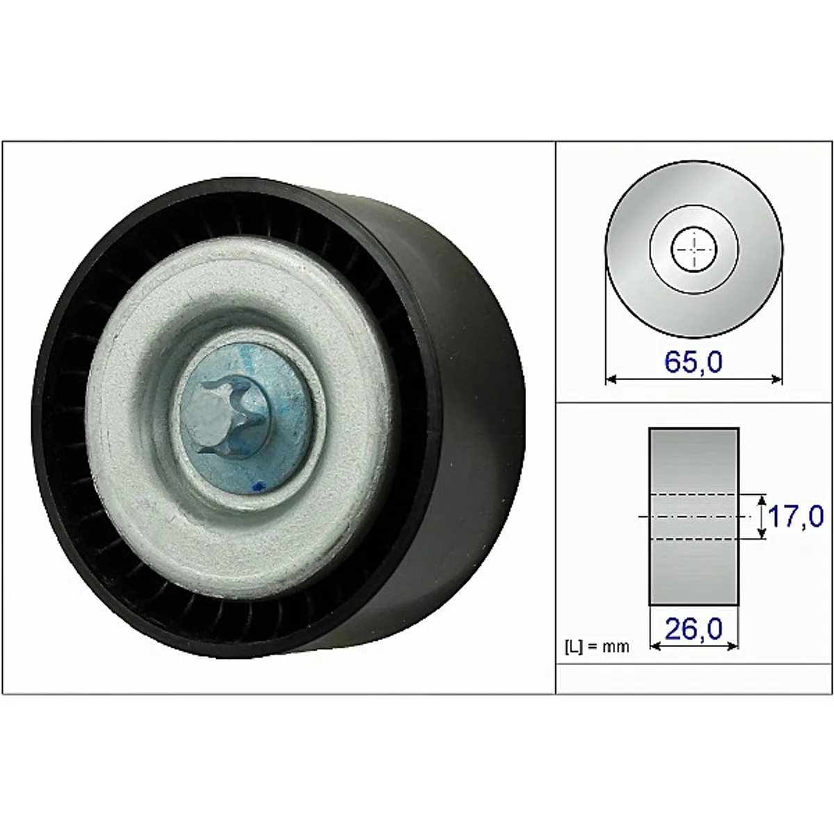 INA Deflection Pulley 532077710