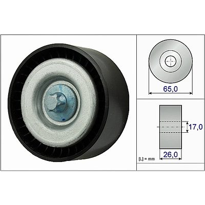 INA Deflection Pulley 532077710