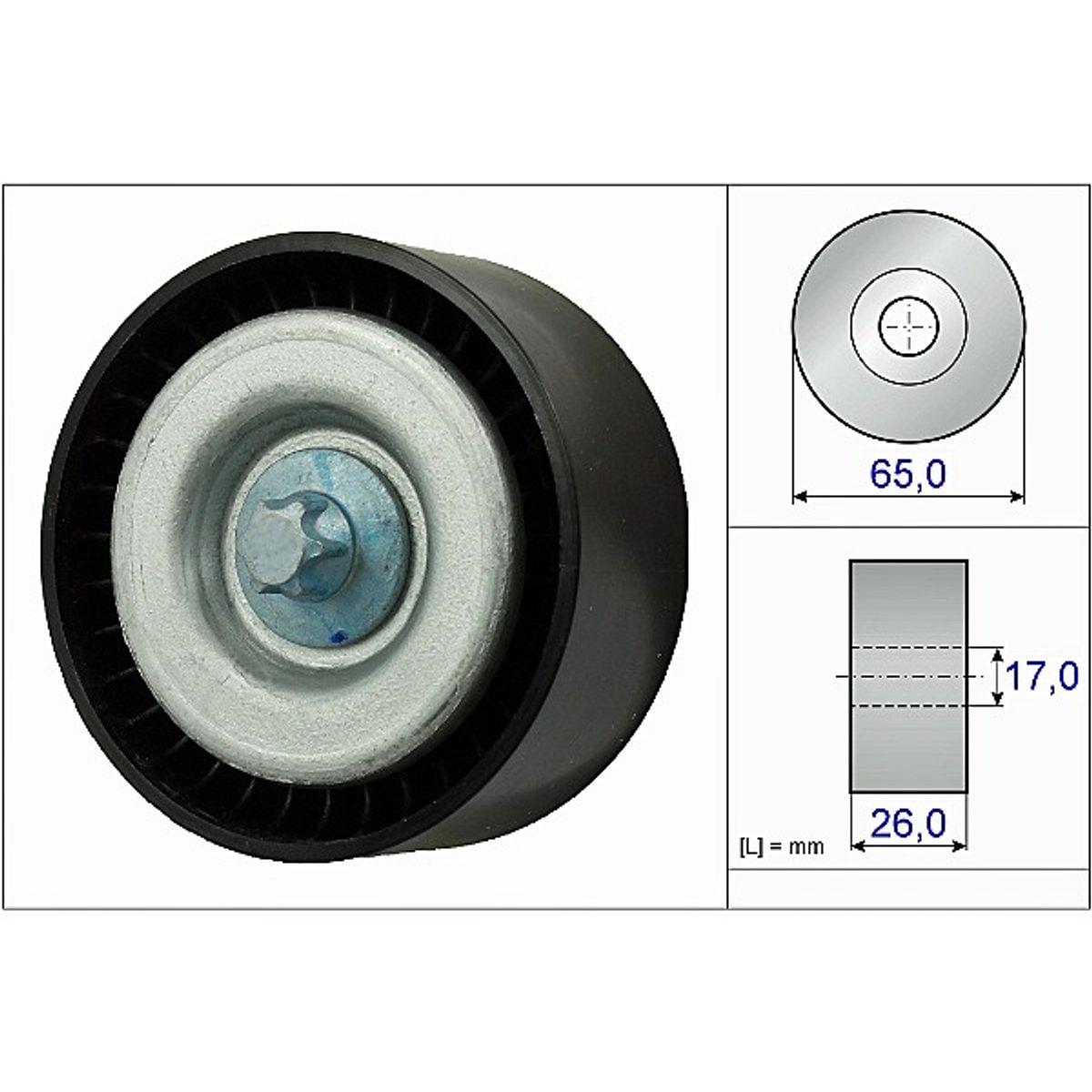 INA Deflection Pulley 532077710