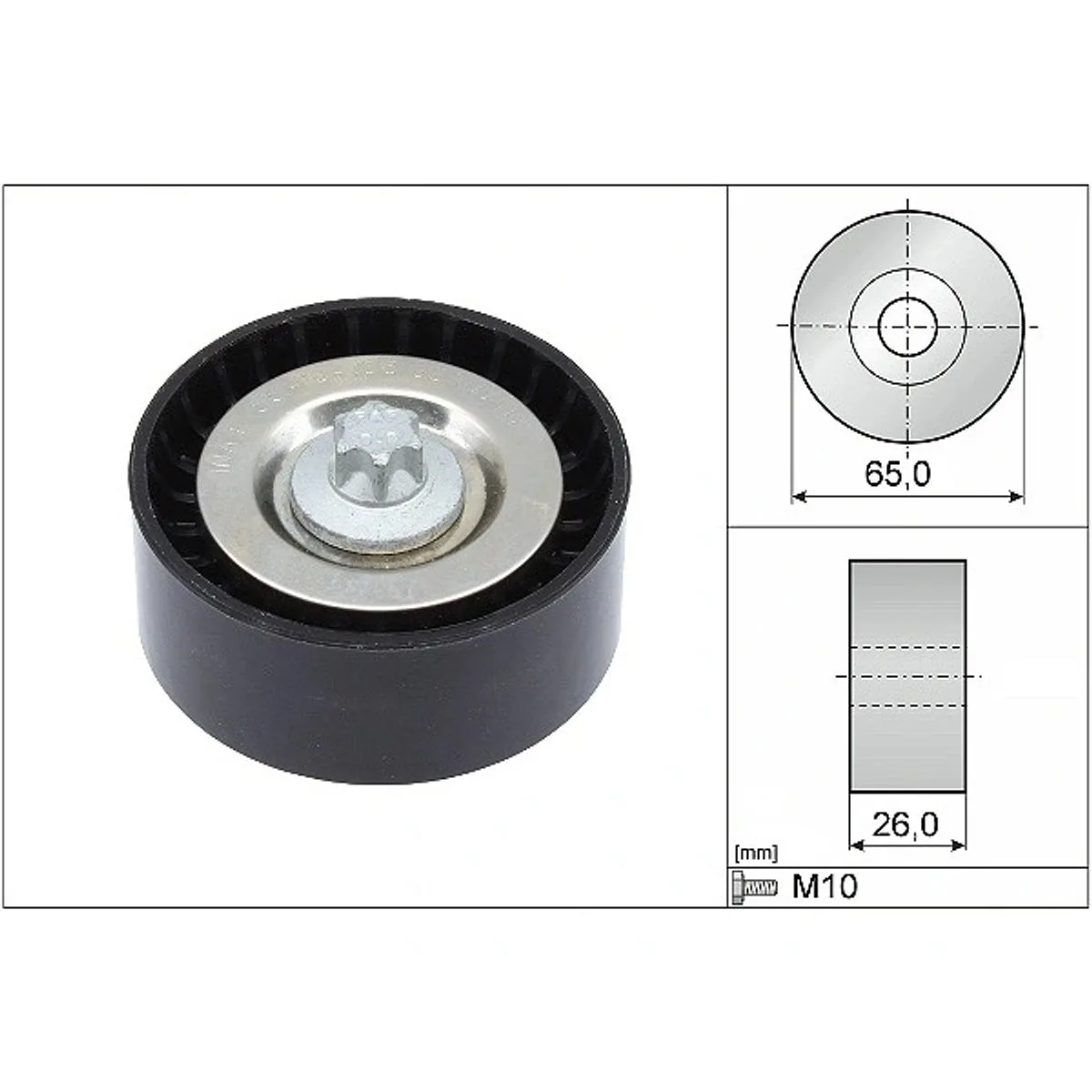 INA Deflection Pulley 532057010