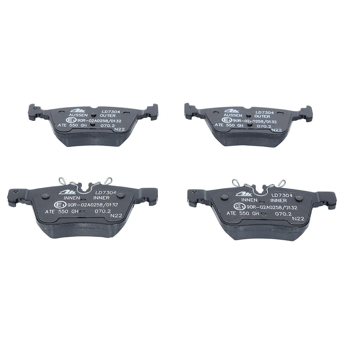 ATE Ceramic Brake Pad Set 13.0470-7304.2