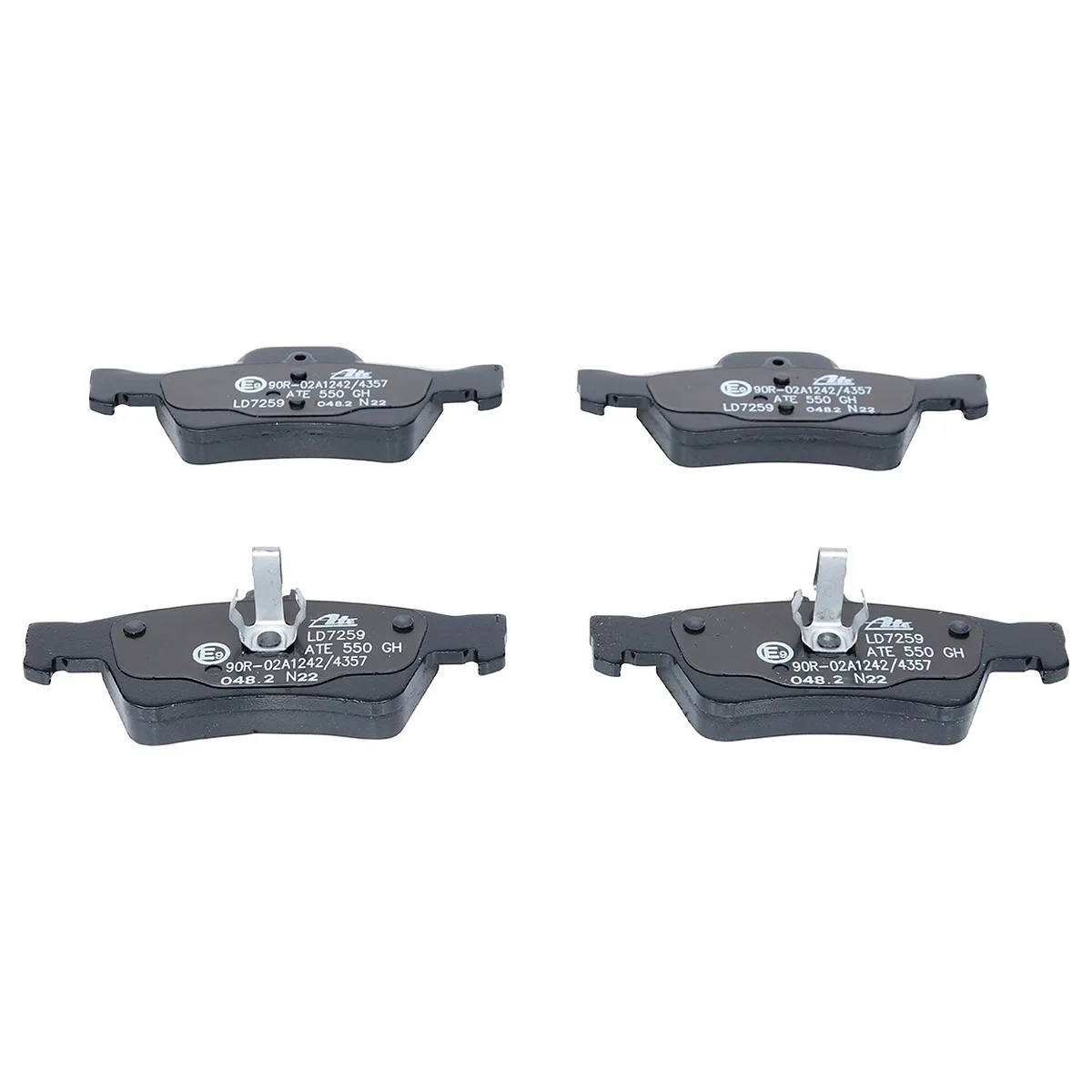 ATE Ceramic Brake Pad Set 13.0470-7259.2