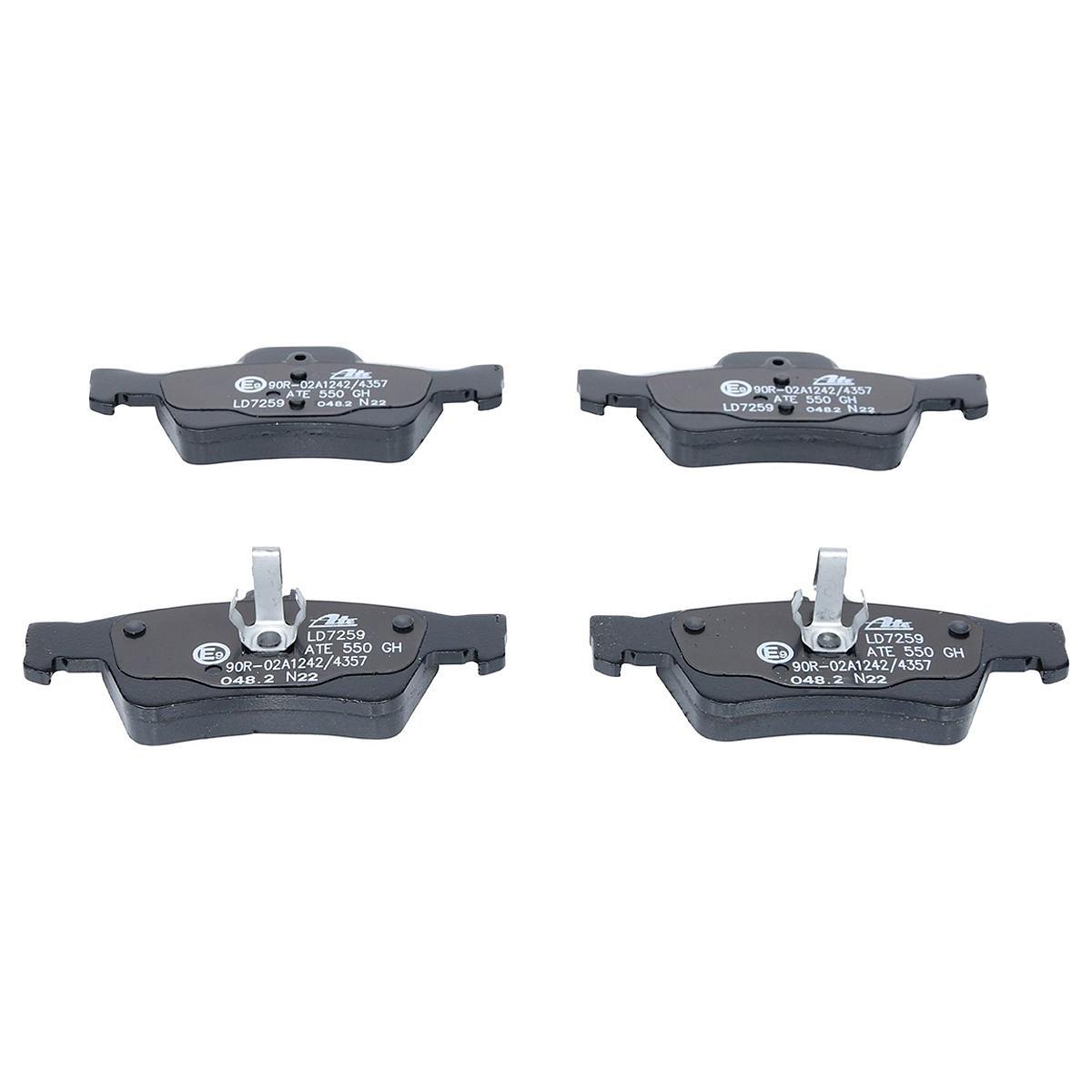 ATE Ceramic Brake Pad Set 13.0470-7259.2