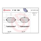 Brembo Brake Pad Set P 50 138 – photo 2