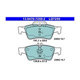 ATE Ceramic Brake Pad Set 13.0470-7259.2 – photo 2