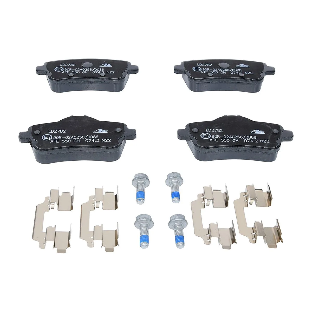 ATE Ceramic Brake Pad Set 13.0470-2782.2
