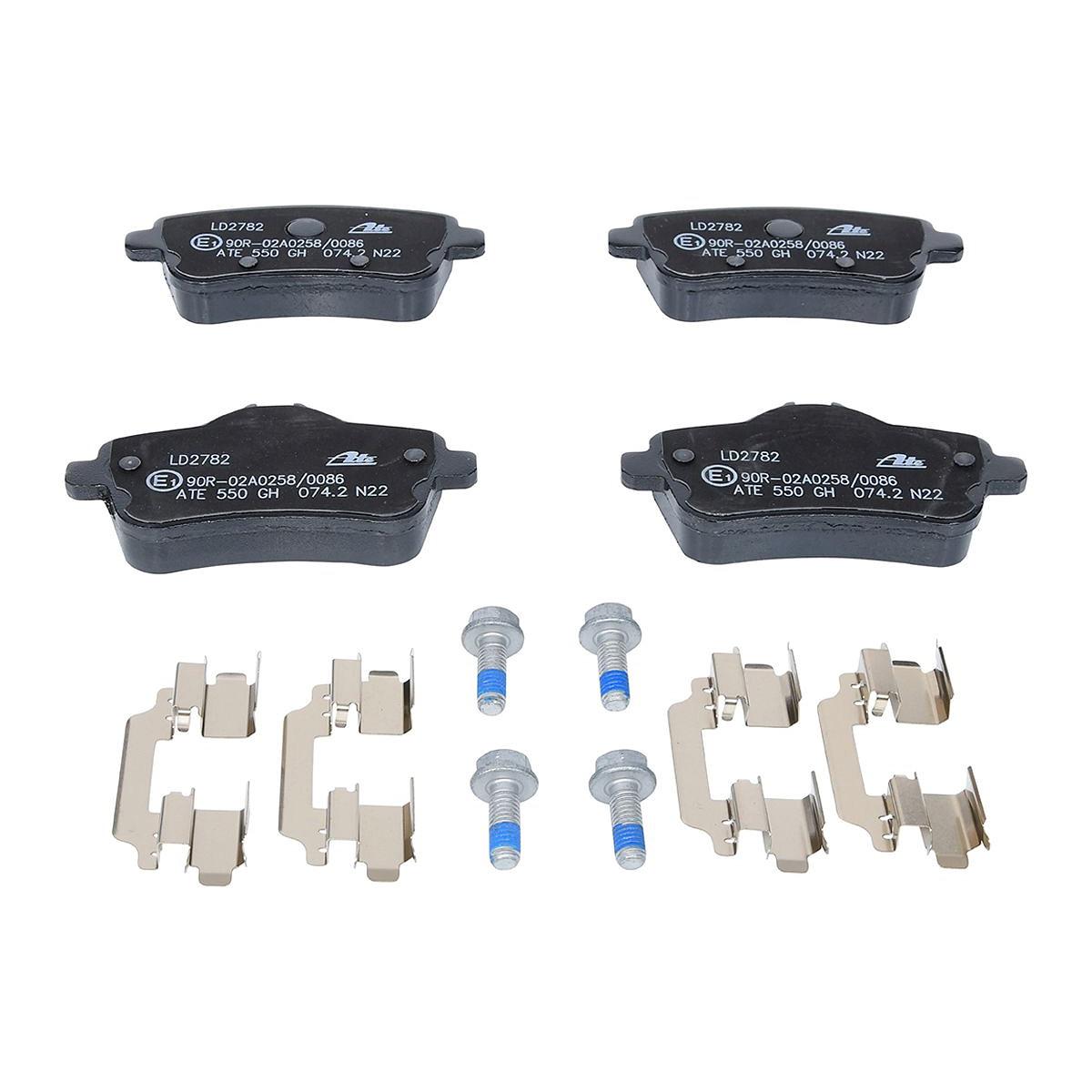 ATE Ceramic Brake Pad Set 13.0470-2782.2