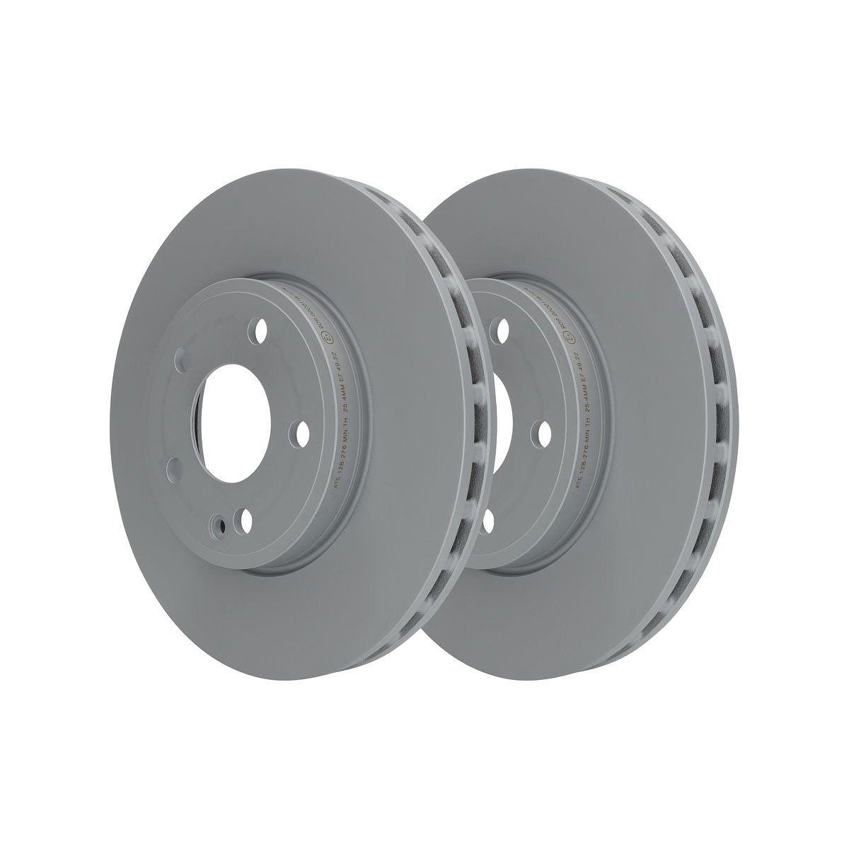 ATE Brake Disc Set (2 pcs) 24.0128-0276.1