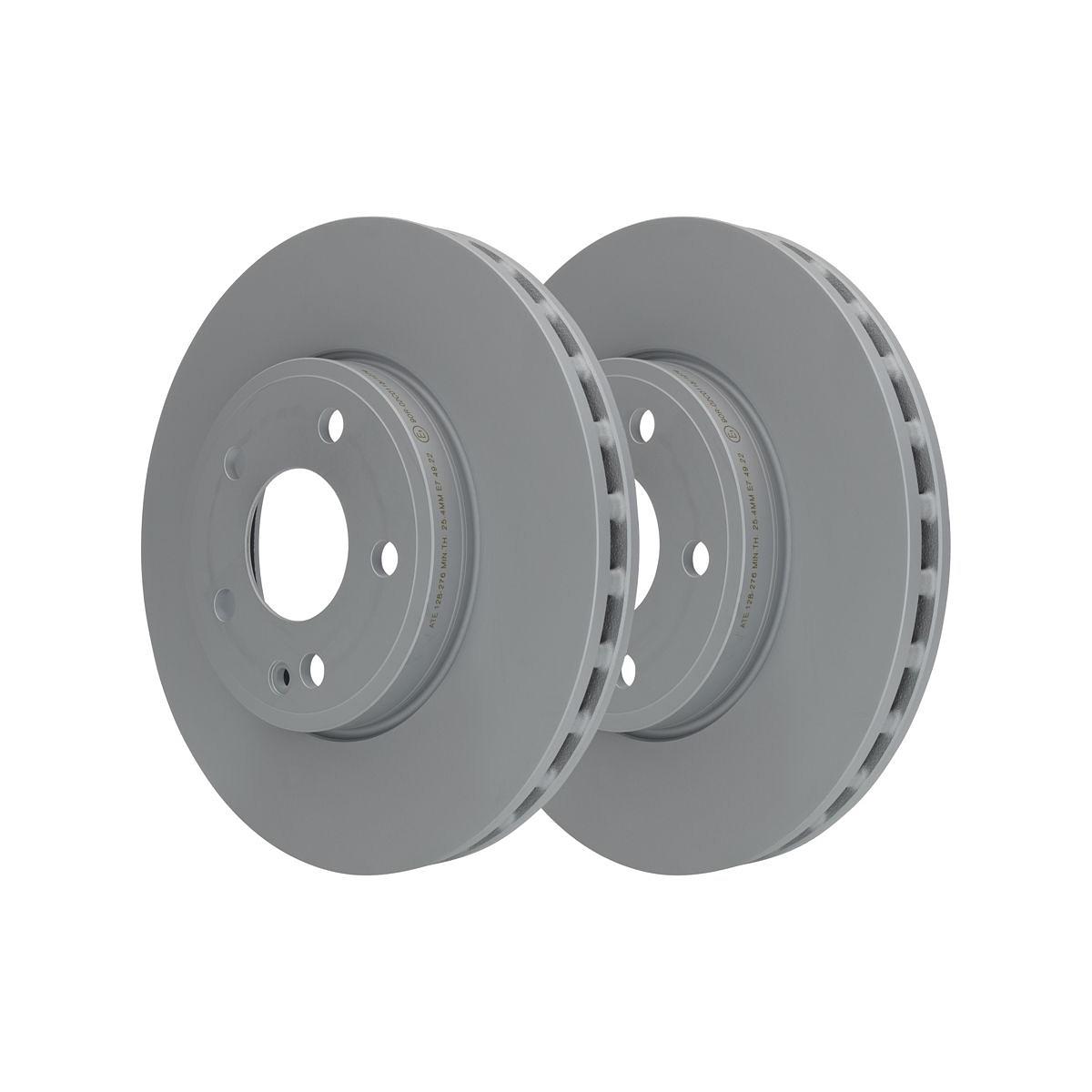 ATE Brake Disc Set (2 pcs) 24.0128-0276.1
