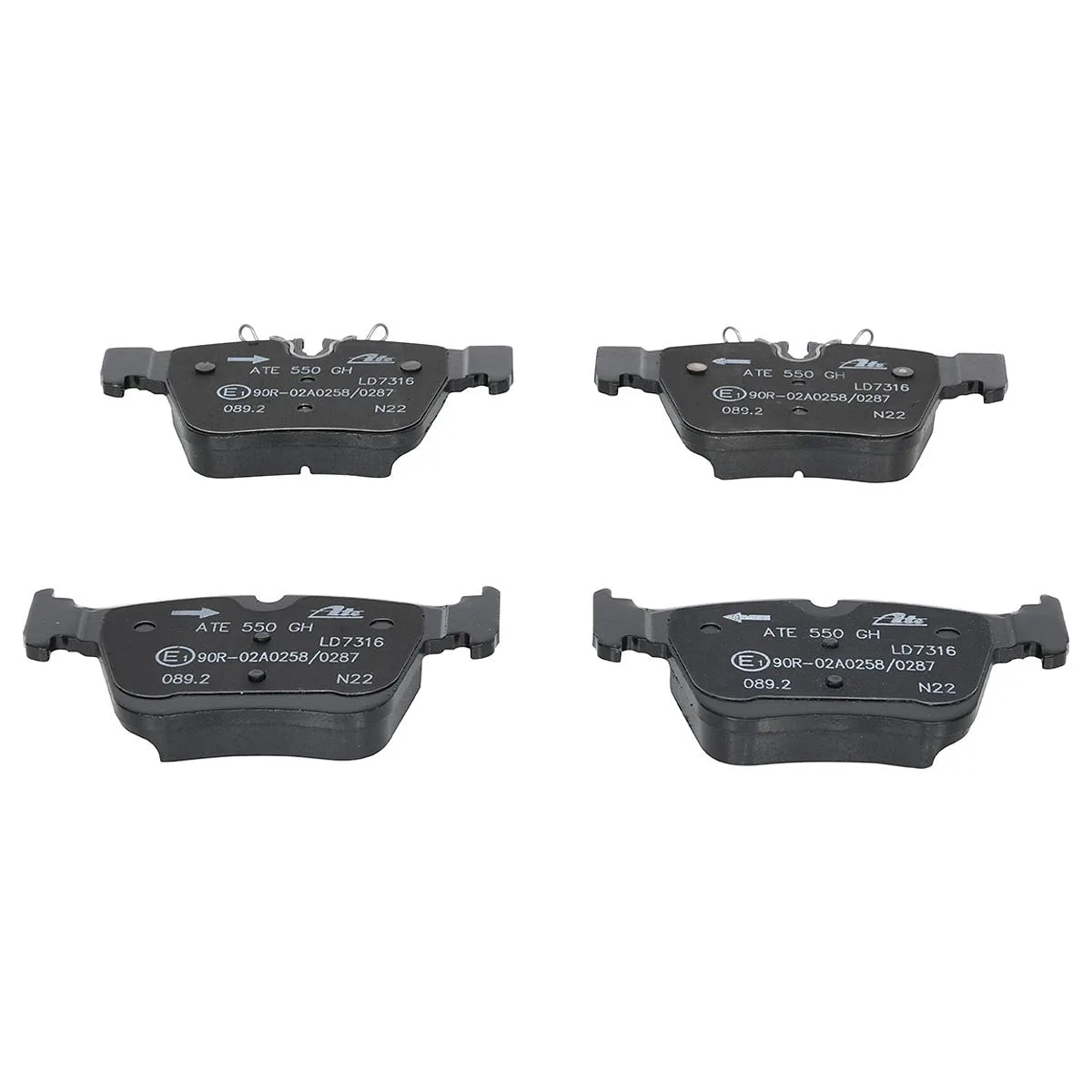 ATE Ceramic Brake Pad Set 13.0470-7316.2