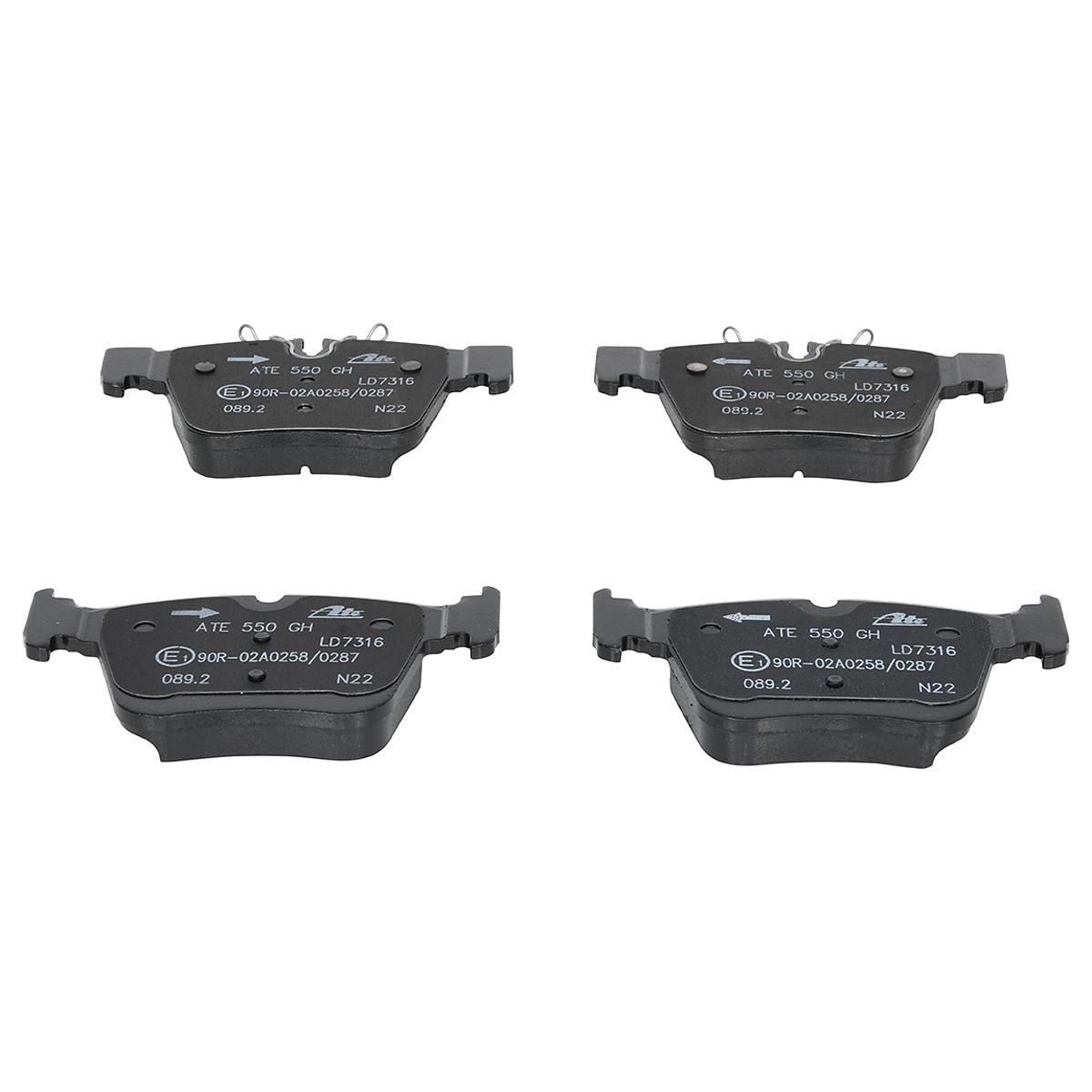 ATE Ceramic Brake Pad Set 13.0470-7316.2