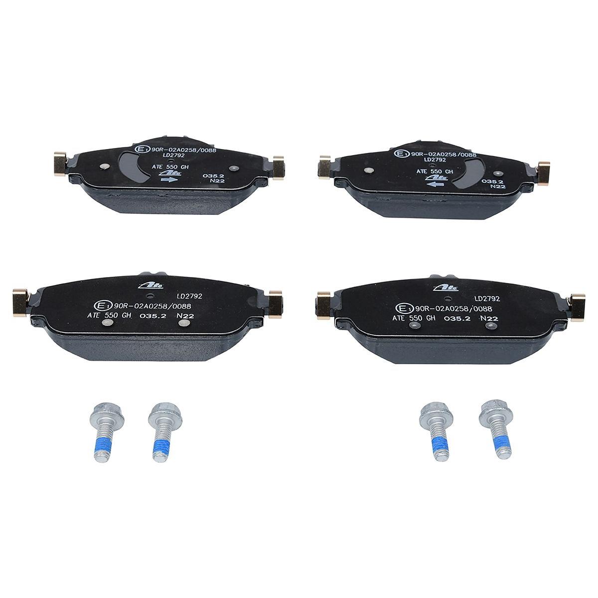 ATE Ceramic Brake Pad Set 13.0470-2792.2