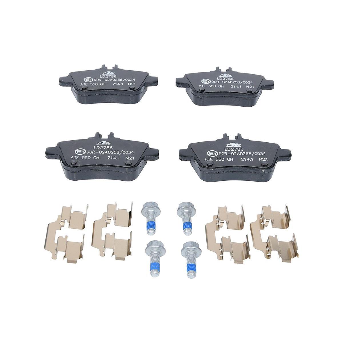 ATE Ceramic Brake Pad Set 13.0470-2786.2