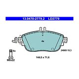 ATE Ceramic Brake Pad Set 13.0470-2779.2 – photo 2