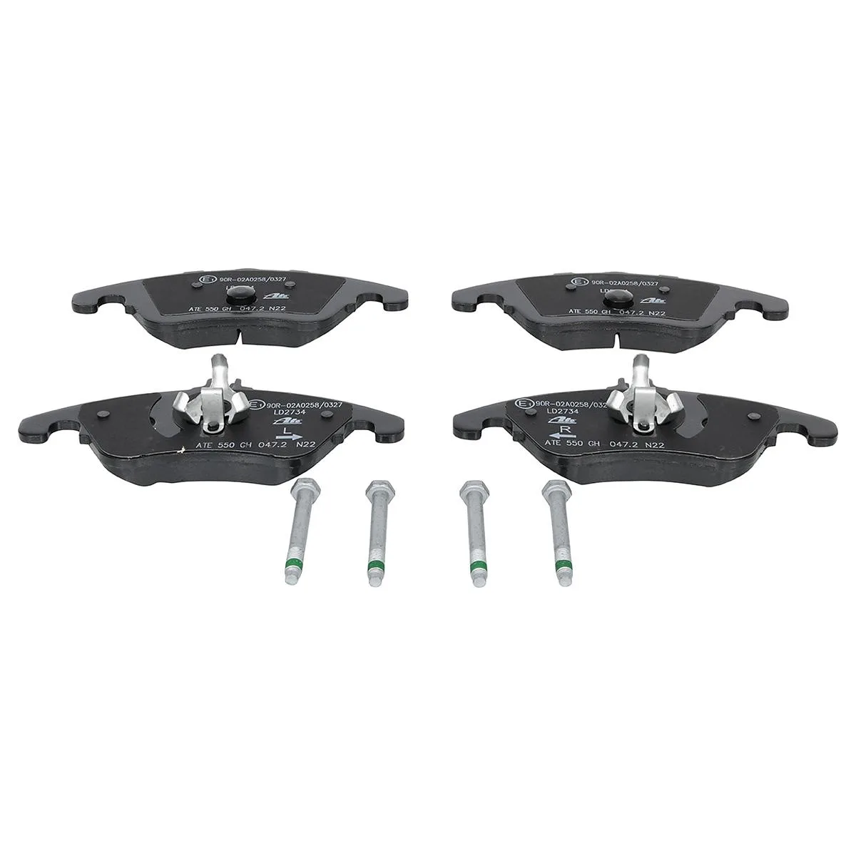 ATE Ceramic Brake Pad Set 13.0470-2734.2