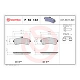 Brembo Brake Pad Set P 50 132 – photo 2