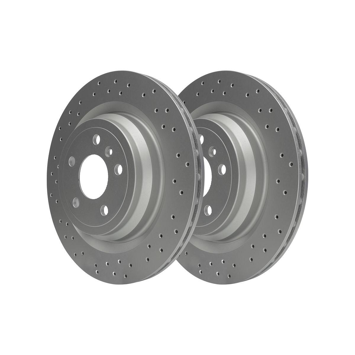 ATE Brake Disc Set (2 pcs) 24.0122-0287.1