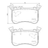 Brembo Brake Pad Set P 50 121 – photo 2