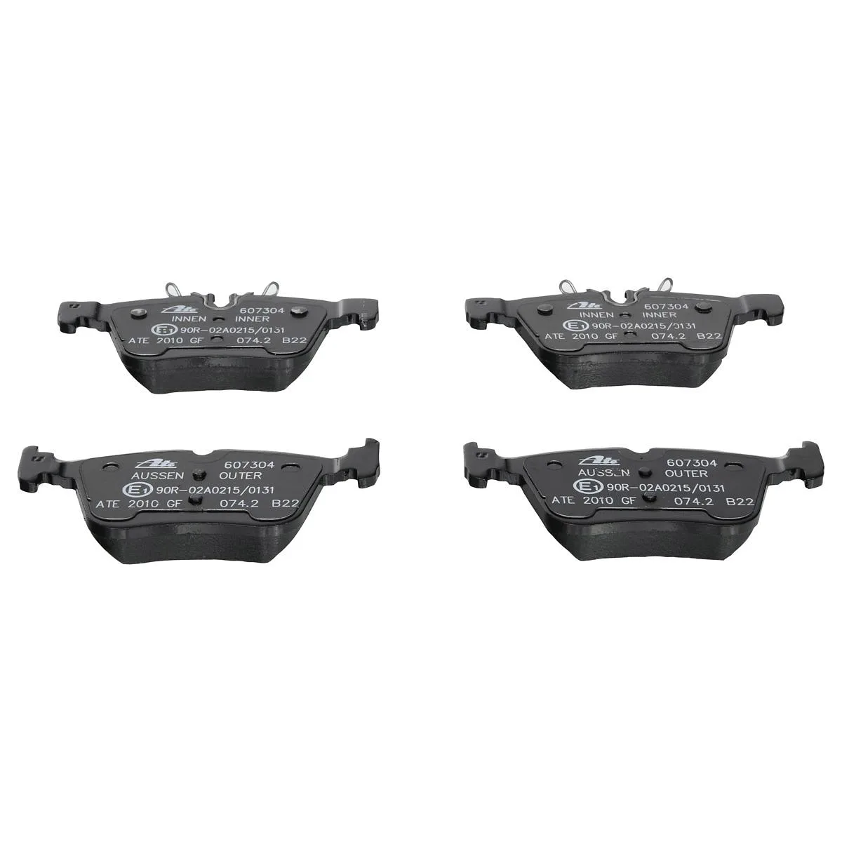 ATE Brake Pad Set 13.0460-7304.2