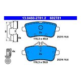 ATE Brake Pad Set 13.0460-2781.2 – photo 2