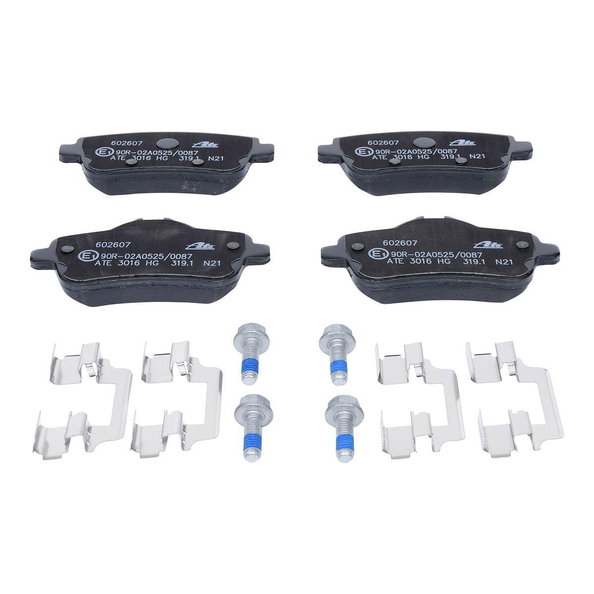 ATE Brake Pad Set 13.0460-2607.2