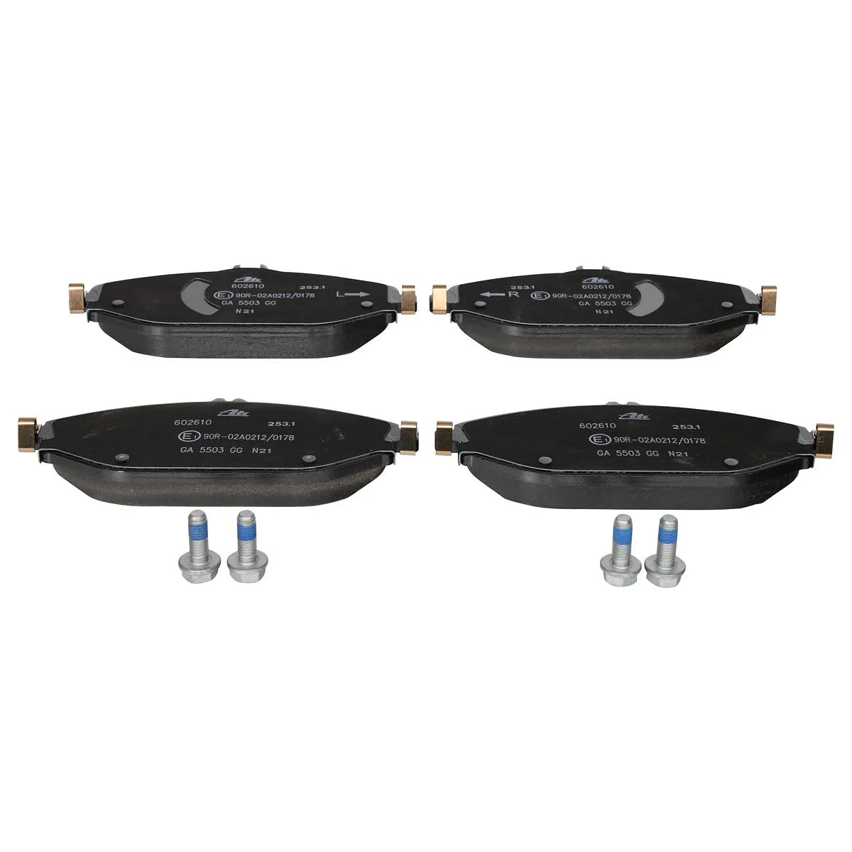 ATE Brake Pad Set 13.0460-2610.2